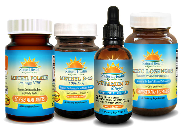 selection of vitamins from NHG